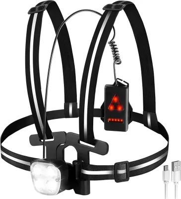 Brustlampe mit verstellbarem Licht